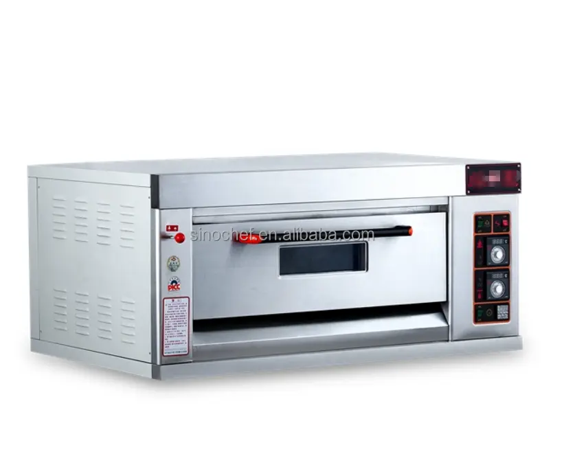 220 V single phase 1 deck 2 trays electric baking oven for sale