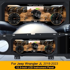 NaviHua Dual Screen Android 13 GPS Navigation AutoStereo <b>Speedometer</b> Digital Cluster Linux System <b>for</b> Jeep Wrangler JL 2018 2023 - Product Image 5