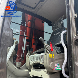 Excavadora de cadenas Hitachi Zaxis 240 de 20 toneladas con cucharón de excavación de 0.18m³ de capacidad, equipo de construcción usado - Product Image 3
