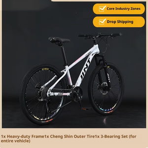 Vélo de montagne 26 <span class=keywords><strong>pouces</strong></span> <span class=keywords><strong>27</strong></span> vitesses pour hommes et femmes, double frein à disque, tout-terrain, ultra léger, vélo pour adultes et étudiants, fourche - Product Image 4