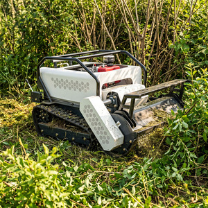 <span class=keywords><strong>Tondeuse</strong></span> à gazon multifonctionnelle télécommandée 800 mm avec remorque pour l'entretien des terrains de golf - Product Image 1