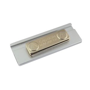 Distintivo in seta con magnete MM.70X25 con bottone ricamato con paillettes e perline per decorazione per capi e spilla da balia - Product Image 3