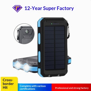 Power Bank Solare Impermeabile da 20000mAh con Bussola, Caricabatterie per Telefono Modello P2, Personalizzazione Logo Supportata - Product Image 4