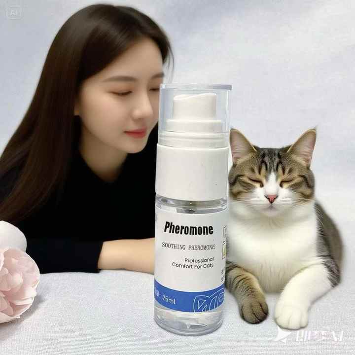 25ml Calming Spray for Cats Pheromones to Relieve Pet Anxiety Stress ...
