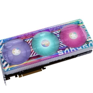 การ์ดจอ YESTON 7900 XTX 24G D6 GDDR6 PCI สำหรับ DirectX 12 รุ่นใหม่ล่าสุด พร้อมพัดลมระบายความร้อน 8704 CUDA Cores 240W 2270-2500MHz 7900XTX Yeston Sakura Ye - Product Image 3