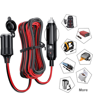 Entrada 12V-24V Salida 4A 15A 60A 6A 8A Extensión de enchufe para encendedor de coche - Product Image 4