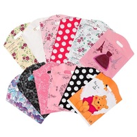 Sacs en plastique polyéthylène haute densité, sacs d'emballage de grande, moyenne et petite taille, sacs à main pour hommes, femmes, vêtements pour enfants, sacs cadeaux