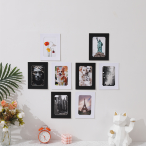 5 cái tông khung ảnh cho 6 "ảnh <span class=keywords><strong>fillet</strong></span> mỏng trở lại khung mà không cần phim băng keo bọt khung ảnh - Product Image 2