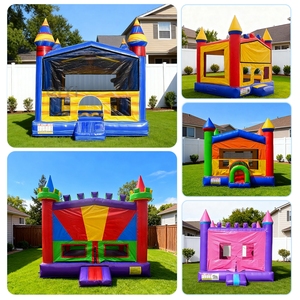 Château gonflable mobile pour enfants et adultes, aire de jeux gonflable amusante pour fêtes - Product Image 5