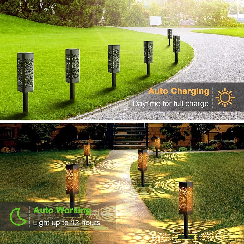 New arrival battery powered integrated LED light waterproof outdoor garden solar light