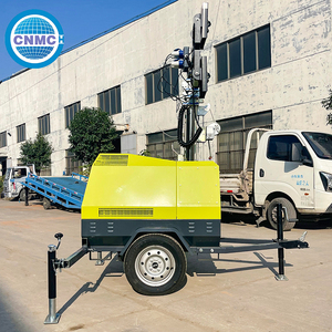 Generatore <span class=keywords><strong>Diesel</strong></span> Mobile ha alimentato il rimorchio della torre della luce per l'illuminazione esterna di emergenza del cantiere ed il lavoro di notte - Product Image 5