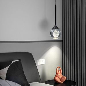 Sang Trọng Pha lê hình cầu Đèn chùm thủy tinh hiện đại Orb ánh sáng Trần cho phòng khách sảnh khách sạn địa điểm tổ chức đám cưới trang trí nội thất - Product Image 2