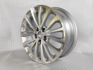SYAC工厂库存多辐条<span class=keywords><strong>16</strong></span> * 6.5英寸铝合金轮毂ET46 CB57.1 PCD5 * 100乘用车轮毂 - Product Image 2