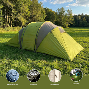 Tenda da <span class=keywords><strong>Campeggio</strong></span> HOSA di Alta Qualità, Grande e Leggera, in Poliestere Impermeabile, per Famiglie, Montagna e Foresta - Product Image 3