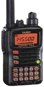 วิทยุสื่อสารแบบมือถือ YAESU VX-6R VHF/UHF คู่ย่านความถี่ - Product Image 2