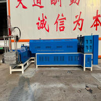 Recyclage des déchets bbs bb ball pvc pp eps pet wpc plastique cire granulés fabrication granulateur extrudeuse granulation machine