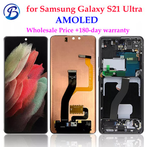 Original pour Samsung Galaxy S21 Ultra écran de téléphone portable LCD 6.8 affichage dynamique AMOLED 3200x1440 120Hz avec écran d'empreintes digitales - Product Image 6