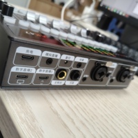 Mezclador de Consola Digital Inalámbrico con Chip DSP, Micrófono Portátil para Estudio/En Vivo, Conexión Bluetooth, Grabación y Cambio de Voz