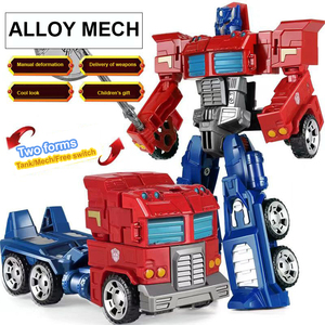 El tanque de aleación al por mayor/Coche/Aircaft <span class=keywords><strong>Transforming</strong></span> <span class=keywords><strong>Robot</strong></span> Toys con acciones de transformación de metal <span class=keywords><strong>Robot</strong></span> de juguete para niños y niñas - Product Image 3