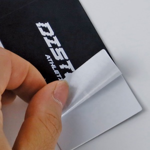 Tùy chỉnh văn bản giá <span class=keywords><strong>tag</strong></span> trắng và đen vải <span class=keywords><strong>tag</strong></span> với tráng giấy Sticker cho quần áo - Product Image 6