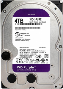 Disco Duro de Monitoreo WD43PURZ de 4 TB, Color Morado, 3.5'', SATA 6 Gb/s, 5400 RPM, 256 MB de Caché - Product Image 3