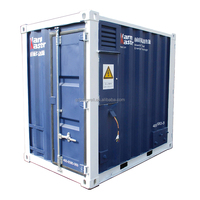 Cabine de laboratoire mobile en acier de 20 pieds, préfabriquée en usine, pour la cuisine, l'enseignement et la simulation, conteneur