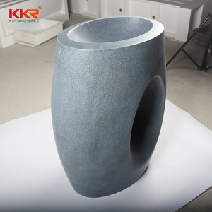KKR superficie sólida piedra artificial <span class=keywords><strong>baño</strong></span> grifo <span class=keywords><strong>de</strong></span> <span class=keywords><strong>baño</strong></span> pie lavabo - Product Image 4