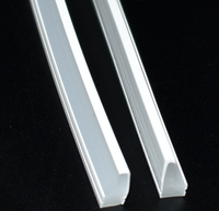Maxtor 4*8 bandes linéaires en silicone transmettant la lumière pour armoire, vitrine, décoration de cave à vin