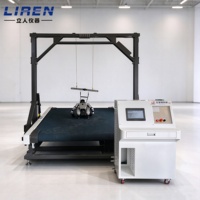 Banc d'essai complet de simulation de terrain pour robots - Plateforme de test de dynamique de marche pour robots humanoïdes bipèdes