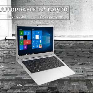 สินค้าใหม่ OEM โน้ตบุ๊คแล็ปท็อป14นิ้วเพื่อการศึกษาแบบคู่ภาษาอังกฤษ Intel N3350 6GB เปลือกพลาสติก SSD 64GB ปลั๊กแบบ UK ส่วนบุคคล IPS - Product Image 3