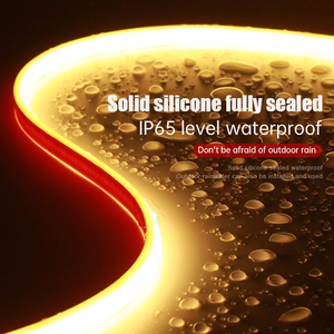 Dải đèn thông minh COB tự dính 220V Trắng/Trắng ấ<span class=keywords><strong>m</strong></span> 288 <span class=keywords><strong>LED</strong></span>/<span class=keywords><strong>M</strong></span> <span class=keywords><strong>IP67</strong></span> Dải đèn <span class=keywords><strong>LED</strong></span> chống nước bằng silicon rắn - Product Image 4