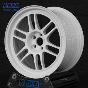 ล้อรถ T6 Forgiato ขอบสีขาวขนาด15-24นิ้วล้อรถยนต์ขนาด5X114.3 5*150 5*112ล้อผู้โดยสารแบบหลายก้าน OEM ODM - Product Image 3