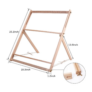 Dệt <span class=keywords><strong>Loom</strong></span> với đứng bằng gỗ đa thủ công dệt <span class=keywords><strong>Loom</strong></span> nghệ thuật - Product Image 4
