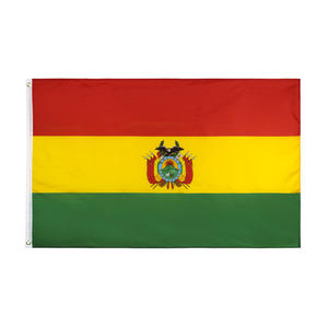 <span class=keywords><strong>Bandera</strong></span> de <span class=keywords><strong>Bolivia</strong></span> 3x5 pies Poliéster Banderas nacionales bolivianas Poliéster con ojales de latón 3X5 pies - Product Image 5