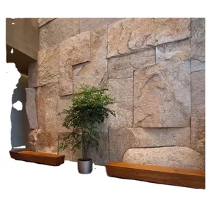 Precio al por mayor Piedra de PU ligera 3D Panel de pared de piedra  artificial Poliuretano PU imitación de piedra - China Panel de piedra  sintética de PU, panel de pared de
