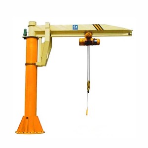 360 degrés petite colonne cantilever portable 0.5ton 1 tonne 2ton 3ton potence à vendre atelier construction Jib grue - Product Image 1