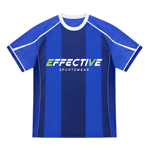 Maglietta da <span class=keywords><strong>Calcio</strong></span> Retrò Personalizzata con <span class=keywords><strong>Stampa</strong></span> Sublimatica, Abbigliamento Sportivo da Uomo in 100% Poliestere ad Asciugatura Rapida - Product Image 2