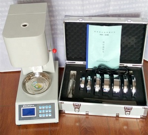 Probador automático de tasa de flujo de fusión, máquina de prueba de índice de fusión de plástico, instrumento de fusión de dedo de partículas ISO 1133 - Product Image 4