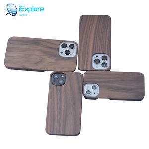 IExplore écologique biodégradable en bois de bambou naturel coque de téléphone PC conception OEM ODM pour iPhone 17 Pro Max Galaxy S25 Ultra - Product Image 3