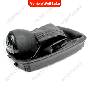 Poignée de levier de vitesses en cuir pour Saab 9-3 2003-12, 5 vitesses, design ergonomique, pièce de voiture - Product Image 4