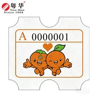 Rouleau de billets de rédemption pour borne d'arcade, logo personnalisé, papier sans bois 160g/180g, prix usine