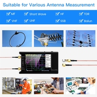 Analyseur de spectre NanoVNA-H4 Analyseur d'antenne réseau 10KHz-1.5GHz MF HF VHF UHF Tuner Nano VNA