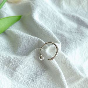 Dylam Balls Knuckle Stacking <b>Rings</b> for Women Teen Girls S925 <b>Sterling</b> <b>Silver</b> Statement <b>Adjustable</b> Open <b>Rings</b> Minimalist <b>Rings</b> - Product Image 3