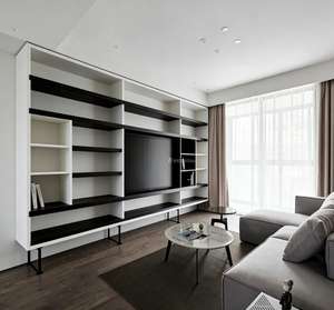 Meuble <span class=keywords><strong>TV</strong></span> moderne pliable avec cheminée, style minimaliste de ferme, unité murale, meuble <span class=keywords><strong>TV</strong></span>, décoration de salon, table console - Product Image 6