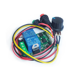 PWM DC <b>Motor</b> Speed <b>Controller</b> 6V 12V 24V 100W 10A With Forward Reverse Switch For Small <b>Motor</b> - Product Image 3