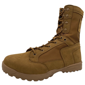 Bottes de combat légères personnalisées DFB01 Modèle 1 pour l'été au Burkina Faso, couleur coyote désertique, noir et kaki - Product Image 3