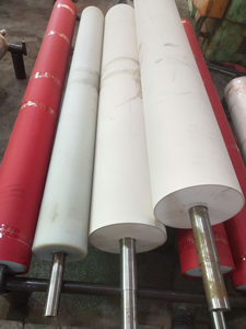 أسطوانة مطاطية مخصصة لماكينات الطباعة، غلاف أسطواني مطاطي، أسطوانة مطاطية سيليكونية - Product Image 3