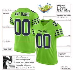 เสื้อฟุตบอลแบบคลาสสิกสีเขียวน้ำทะเล-ขาว แต่งลายตาข่าย แบบออริจินัล - Product Image 2