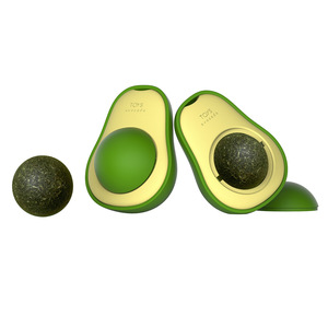 Juguete Masticable para Gatos con Forma de Aguacate y Menta, Pequeño, para Limpieza Dental y Entretenimiento, Suministros para Mascotas - Product Image 5