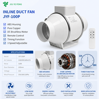 Ventilateur extracteur d'air puissant pour serre et usage domestique, 4-8 pouces, ventilateur de gaine en ligne avec roulement, fourni par la Chine